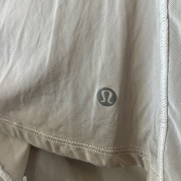 Lululemon silver semi sheer tank. Ptp18” EUC - Picture 3 of 5